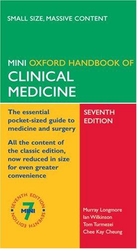 Imagen del vendedor de Oxford Handbook of Clinical Medicine (Mini Edition) (Oxford Handbooks Series) a la venta por WeBuyBooks