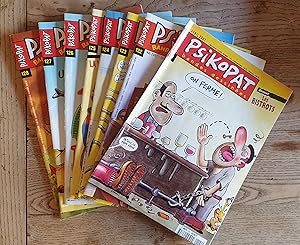 Psikopat - Lot de revues Bandes dessinées - N° 121 à 128