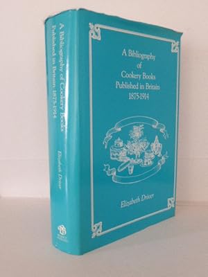 A Bibliography of Cookery Books Published in Britain, 1875-1914