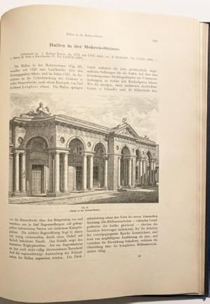 Die Bau- und Kunstdenkmäler von Berlin. Im Auftrage des Magistrats der Stadt Berlin. Mit einer ge...