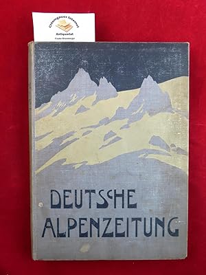 Bild des Verkufers fr Deutsche Alpenzeitung. Natur und Kunst. IV. Jahrgang (1904/1905) I. Halbband ( April 1904 - September 1904) zum Verkauf von Chiemgauer Internet Antiquariat GbR