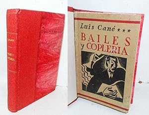 Imagen del vendedor de Bailes y coplera. (Versos) Cubierta ilustrada con una xilografa de Guevara. 1 Edicin. a la venta por Apartirdecero