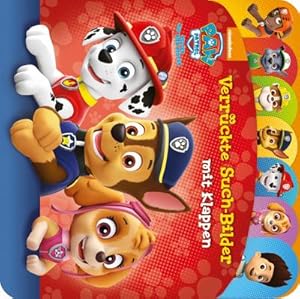 Bild des Verkufers fr PAW Patrol - Verrckte Such-Bilder mit Klappen - Pappbilderbuch mit 20 Klappen und Register - Wimmelbuch fr Kinder ab 18 Monaten zum Verkauf von Rheinberg-Buch Andreas Meier eK