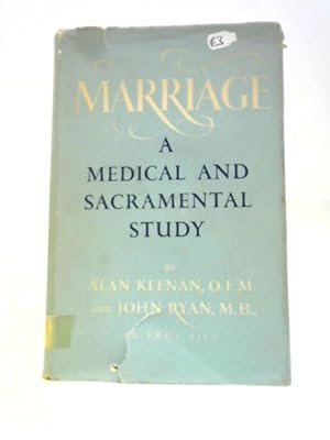Immagine del venditore per Marriage: A Medical And Sacramental Study venduto da World of Rare Books