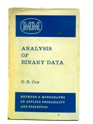 Image du vendeur pour Analysis of Binary Data mis en vente par World of Rare Books