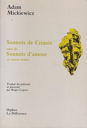 Immagine del venditore per Sonnets de Crime suivi de Sonnets d'amour et autres textes venduto da Pare Yannick