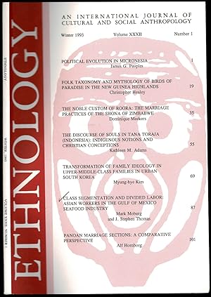 Image du vendeur pour Class Segmentation and Divided Labor: Asian Workers in the Gulf of Mexico Seafood Industry. in Ethnology Volume XXXII (32) Nimber 1 mis en vente par The Book Collector, Inc. ABAA, ILAB