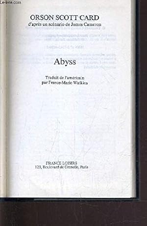 Immagine del venditore per Abyss venduto da WeBuyBooks