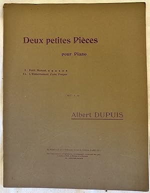 DEUX PETITES PIECES POUR PIANO PETIT MENUET L'ENTERREMENT D'UNE POUPEE,