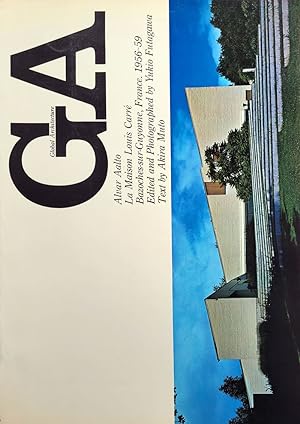 GA 10. Global Architecture. Alvar Aalto. La Maison. Louis Carré.