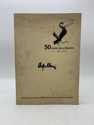 Bild des Verkufers fr 50 disegni della rinascita di Mussolini zum Verkauf von Coenobium Libreria antiquaria