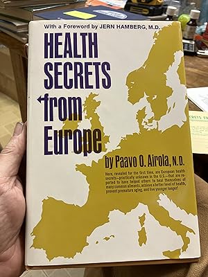 Bild des Verkufers fr Health Secrets From Europe zum Verkauf von Indian Hills Books