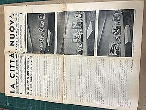 Immagine del venditore per LA CITT NUOVA - Quindicinale di Architettura e Arte diretto da Fillia - Anno III - N 9 - 30 maggio 1934 venduto da ART...on paper - 20th Century Art Books