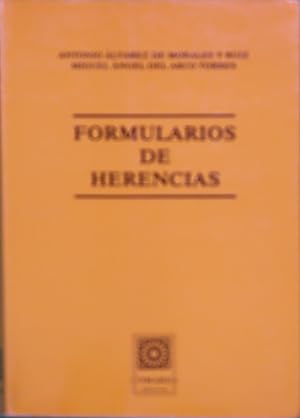 Bild des Verkufers fr Formularios de herencias zum Verkauf von Librera Alonso Quijano