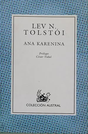 Imagen del vendedor de Ana Karenina a la venta por Librería Alonso Quijano