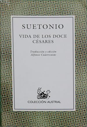 Seller image for Vida de los doce csares for sale by Librera Alonso Quijano