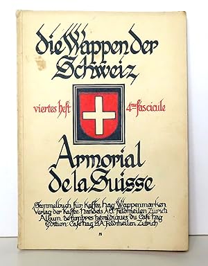 Armorial de la Suisse. Album de Timbres héraldiques Café Hag / Die Wappen der Schweiz. Kaffee Hag...