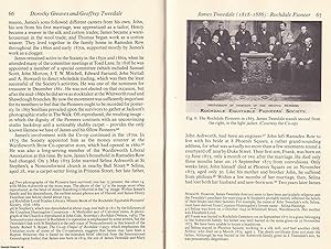 Immagine del venditore per James Tweedale (1818-1886): Rochdale Pioneer. An original article from the Transactions of The Lancashire and Cheshire Antiquarian Society, 1994. venduto da Cosmo Books