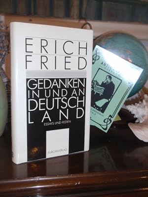 Imagen del vendedor de Gedanken in und an Deutschland. Essays und Reden. a la venta por Antiquariat Klabund Wien