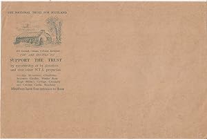 The National Trust For Scotland, Illustrated Brown Envelope Showing Old Leanach Cottage, Culloden...