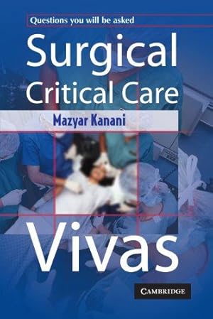 Imagen del vendedor de Surgical Critical Care Vivas a la venta por WeBuyBooks