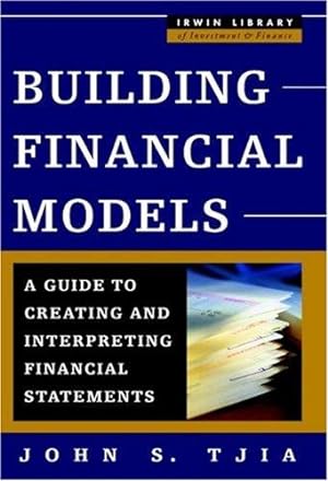 Bild des Verkufers fr Building Financial Models (McGraw-Hill Library of Investment and Finance) zum Verkauf von WeBuyBooks