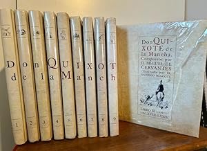 Don Quixote de La Mancha. Ilustrado por Antonio Mingote. Obra completa.10 tomos