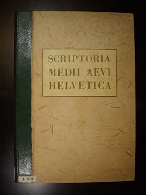 Scriptoria Medii Aevi Helvetica. Denkmäler Schweizerischer Schreibkunst des Mittelalters VII. Sch...