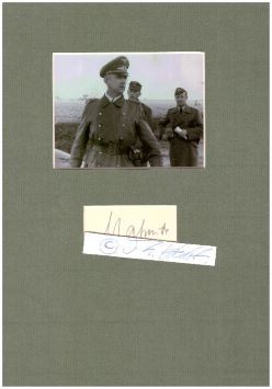 Seller image for ALFRED MAHNCKE (1888-1979) deutscher Flugpionier, General der Flieger im Zweiten Weltkrieg, 1933 Oberstleutnant der Polizei, 1935 wechselte er als Oberst zur neu gegrndeten Luftwaffe der Wehrmacht, wo er das Amt des Prsidenten der Deutschen Luftsportverbnde, Reichsluftsportfhrer und Inspekteur der Luftwaffenreserve bernahm for sale by Herbst-Auktionen