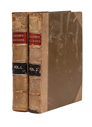 Image du vendeur pour Decisions of the Court of Session, From the Year 1733 to the Year. mis en vente par The Lawbook Exchange, Ltd., ABAA  ILAB