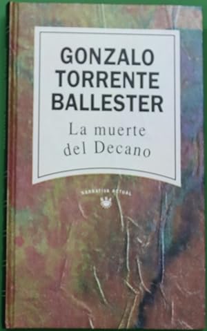 Imagen del vendedor de La muerte del decano a la venta por Librera Alonso Quijano