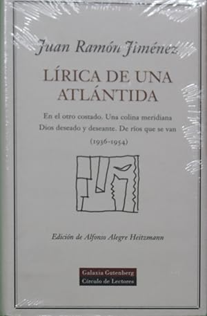 Imagen del vendedor de Lrica de una Atlntida a la venta por Librera Alonso Quijano