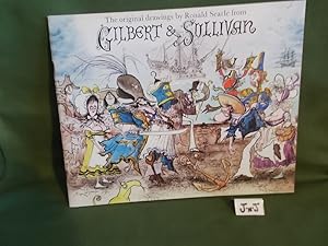 Seller image for THE ORIGINAL DRAWINGS BY RONALD SEARLE FROM GILBERT & SULLIVAN for sale by Jeff 'n' Joys Quality Books