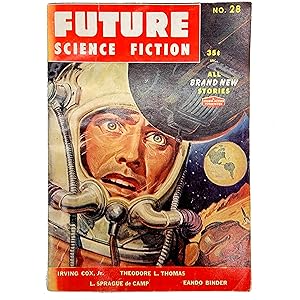 Immagine del venditore per Future Science Fiction, No. 28 (Spring 1955), with Mark of the Homoid, Decline, Trial Without Combat, This Thing Caled Love, Iron Man, and Cornzan, The Mighty venduto da Memento Mori Fine and Rare Books