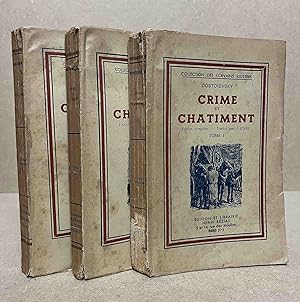 Bild des Verkufers fr Crime et Chatiment _ Tomes I, II, III zum Verkauf von San Francisco Book Company