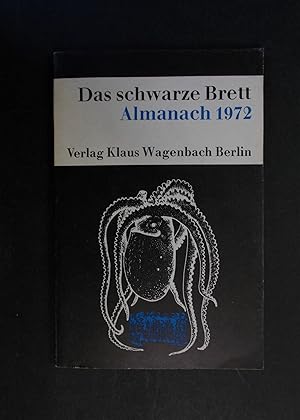 Seller image for Das schwarze Brett Almanach 1972 mit Gesamtverzeichnis for sale by Antiquariat Strter