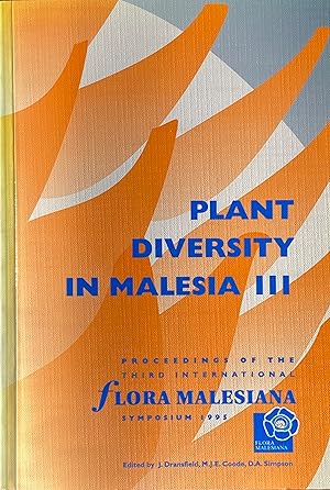 Seller image for Plant diversity in Malesia III. for sale by Acanthophyllum Books