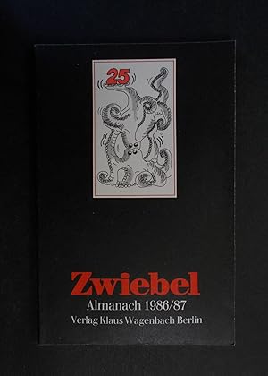 Bild des Verkufers fr Zwiebel Almanach 1986/87 mit Gesamtverzeichnis zum Verkauf von Antiquariat Strter