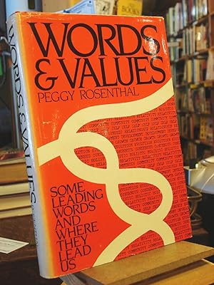 Seller image for Words and Values for sale by Henniker Book Farm and Gifts