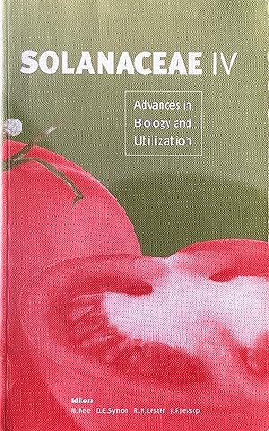 Imagen del vendedor de Solanaceae IV: advances in biology and utilization a la venta por Acanthophyllum Books