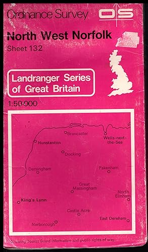 Ordnance Survey Map: NORTH WEST NORFOLK 1979. The Landranger Series of Great Britain: Sheet No.13...