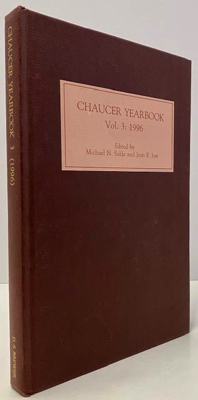Immagine del venditore per Chaucer Yearbook, Vol. 3: 1996: A Journal of Late Medieval Studies venduto da Monroe Street Books