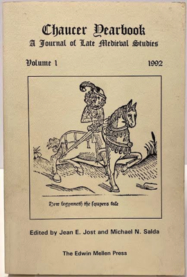 Immagine del venditore per Chaucer Yearbook, Vol. 1: 1992: A Journal of Late Medieval Studies venduto da Monroe Street Books