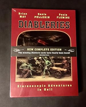 Seller image for DIABLERIES. Stereoscopic Adventures in Hell. New Complete Edition (With Previously Missing Cards) - Signed by Brian May et al for sale by Northern Lights Rare Books and Prints