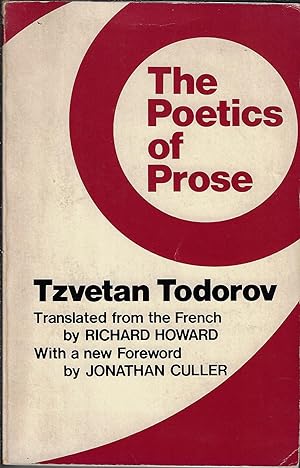 Seller image for The Poetics of Prose for sale by Walden Books