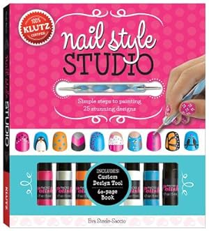 Imagen del vendedor de Nail Style Studio: Simple Steps to Painting 25 Stunning Designs [With 6 Bottles of Nail Polish, Custom Design Tool and 250 Stick-On Stencils] (Mixed Media Product) a la venta por BargainBookStores