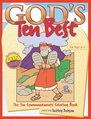 Seller image for God's Ten Best : The Ten Commandments Coloring Book for sale by GreatBookPricesUK