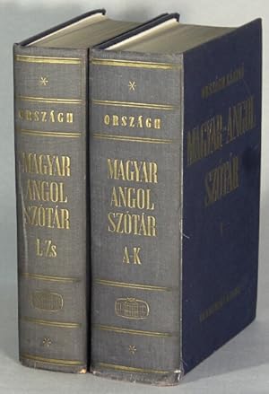 Seller image for Hungarian-English dictionary . Magyar-angol sztr . Third edition for sale by Rulon-Miller Books (ABAA / ILAB)