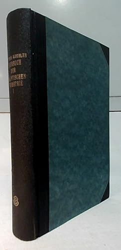 Imagen del vendedor de Lehrbuch der analytischen Geometrie : Band 1: Grundlagen. Grundgebilde 1. Stufe. Euklidische Ebene. a la venta por Ralf Bnschen