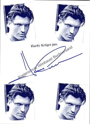 Bild des Verkufers fr Original Autogramm Hardy Krger jr. /// Autograph signiert signed signee zum Verkauf von Antiquariat im Kaiserviertel | Wimbauer Buchversand